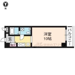 上桂くめマンションの物件間取画像